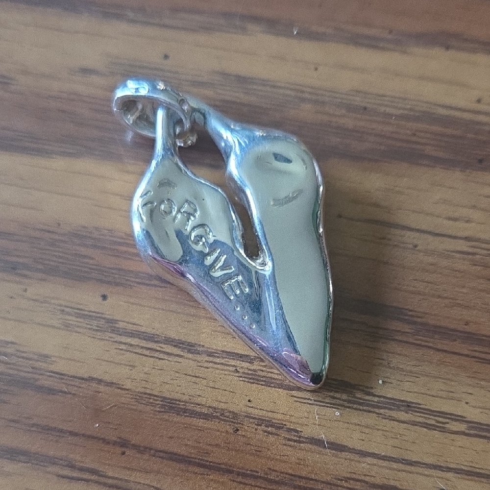 Robert Lee Morris Silver and Gold Pendant Necklace